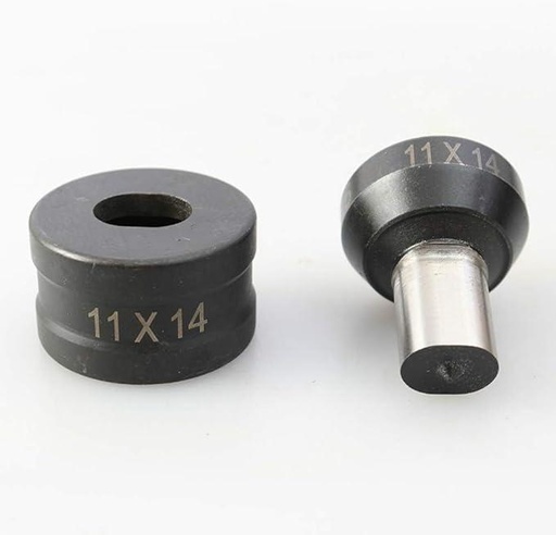 [AZ7mmovaldie] 7mm X 20mm Oval Punch and Die for 35 Ton Punch